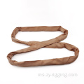 6 tan mengangkat tali pinggang sling sling poliester